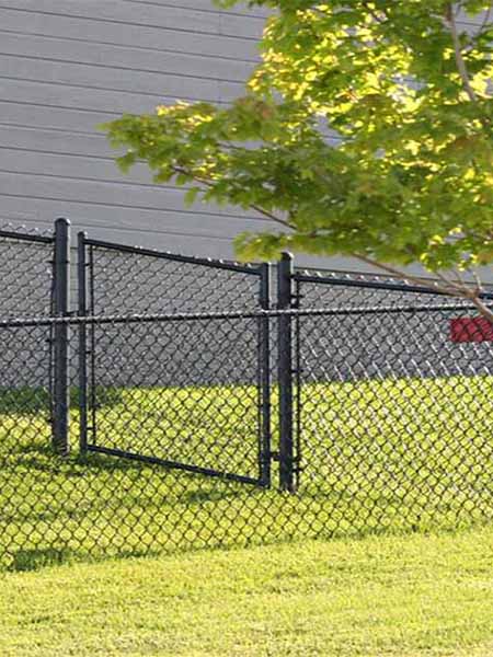 Chain link fence